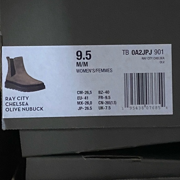 Timberland Womens Greenstride Ray City Pull On Chelsea Boots Olive Various Sizes - Picture 7 of 7